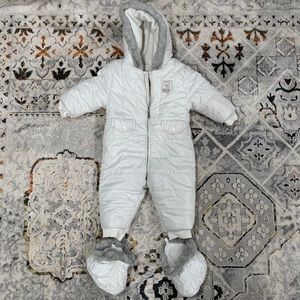 Mayoral insulated snowsuit bunting, size 3-6 month